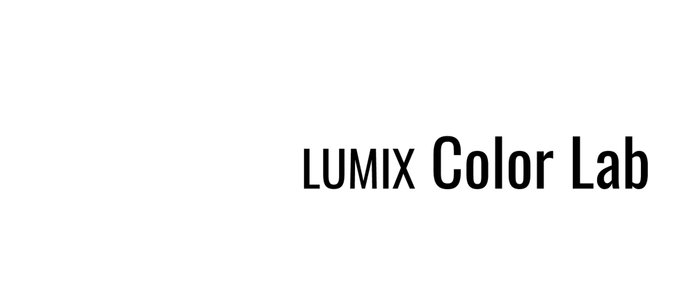 LUMIX Color lab